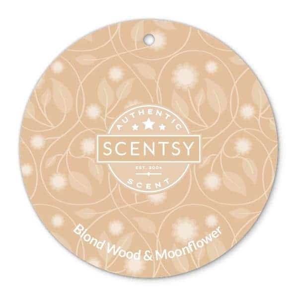 Scentsy Scent Circle - Blond Wood and Moonflower
