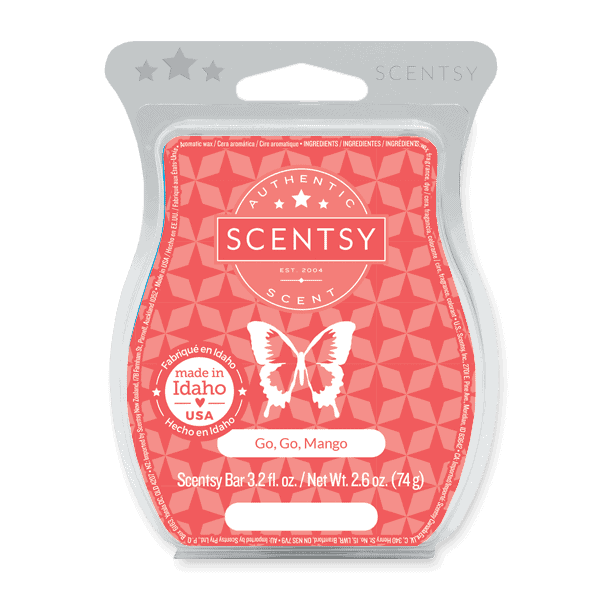 scentsy wax bar go go mango