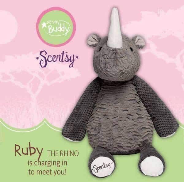 Limited Edition Scentsy Buddy - Ruby the Rhino