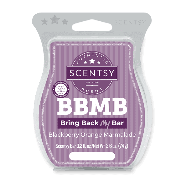 Blackberry Orange Marmalade Scentsy Bar BBMB