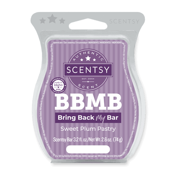 Sweet Plum Pastry Scentsy Bar BBMB