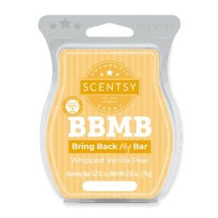 Whipped Vanilla Pear Scentsy Bar BBMB