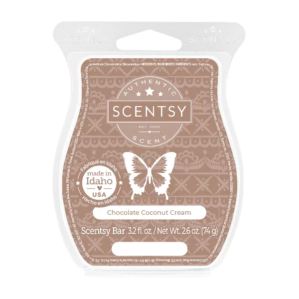 Chocolate Coconut Cream Scentsy Bar