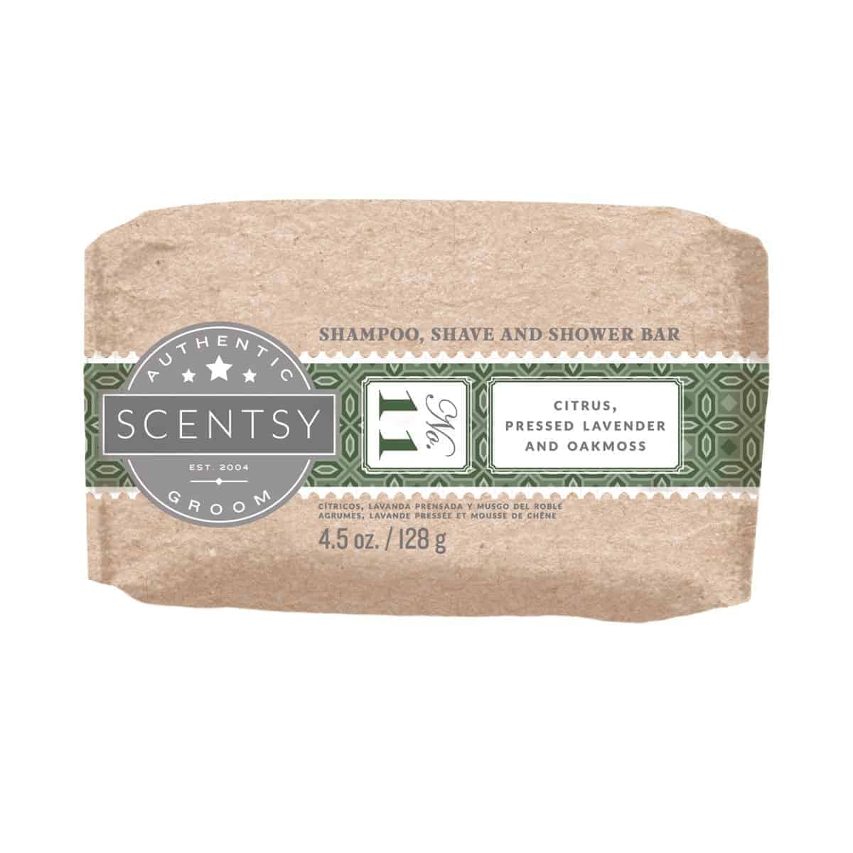 Shampoo, Shave & Shower Bar No. 11