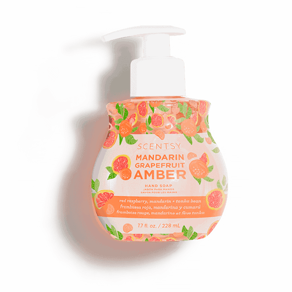 Mandarin Grapefruit Amber Hand Soap