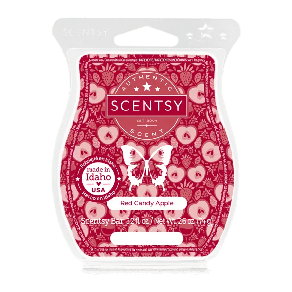 Red Candy Apple Scentsy Bar