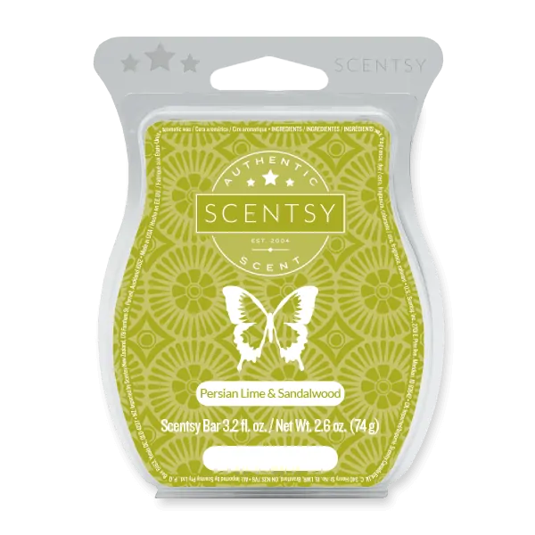 Persian Lime & Sandalwood Scentsy Bar
