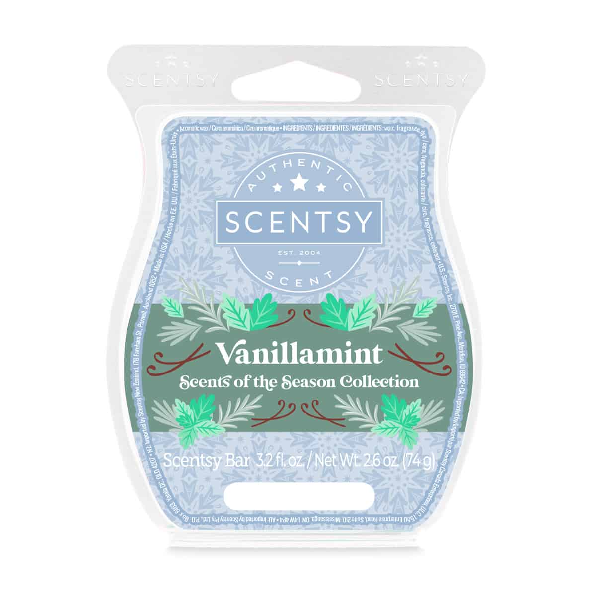 Vanillamint Scentsy Bar
