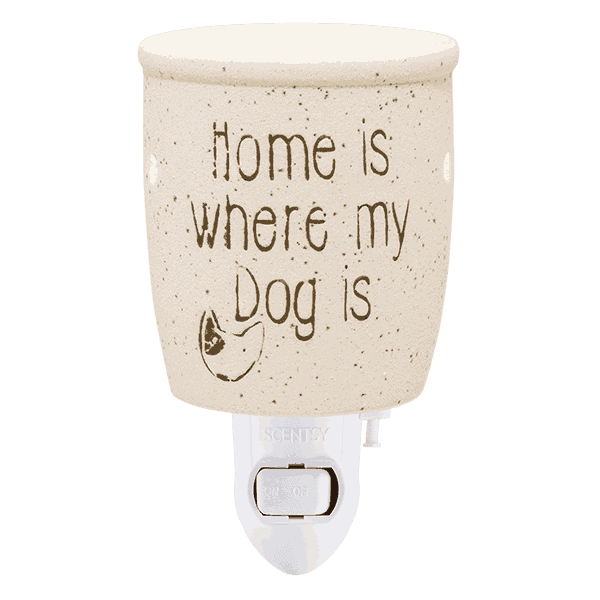 Home is where my Dog is Scentsy Mini Warmer