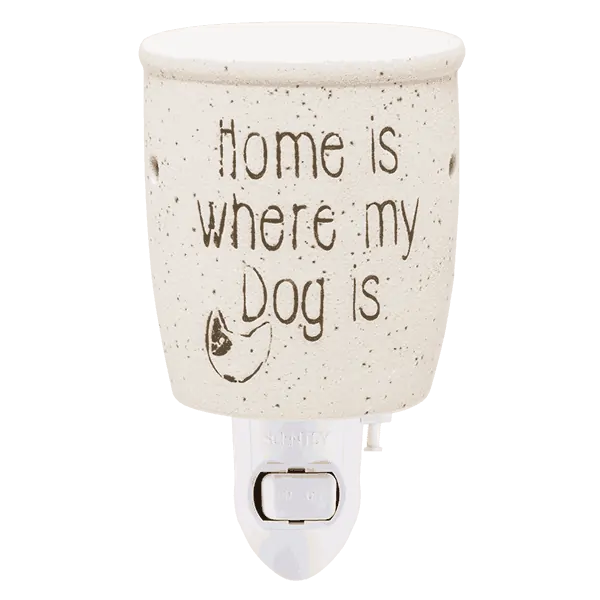 Home is where my Dog is Scentsy Mini Warmer