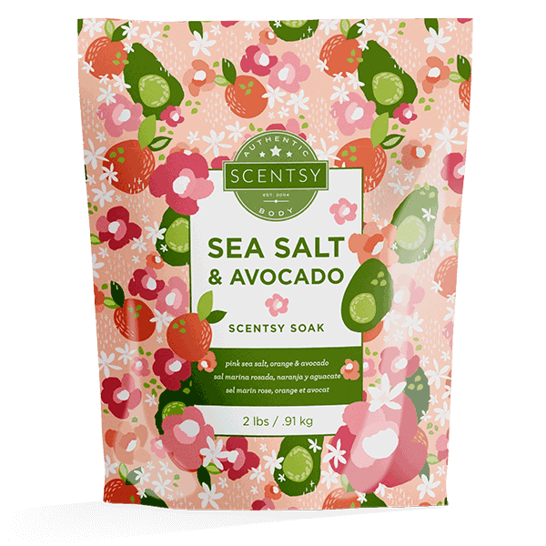 Sea Salt & Avocado Scentsy Soak