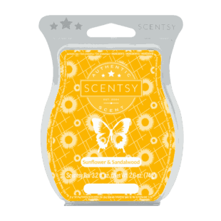 Sunflower & Sandalwood Scentsy Bar