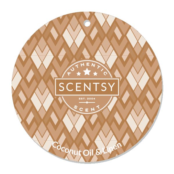 Coconut Oil & Linen Scent Circle