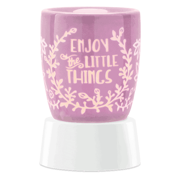 Enjoy the Little Things - Mini Scentsy Warmer (Table Top)
