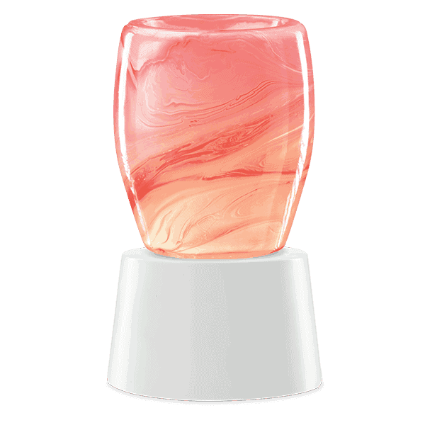 Pink Watercolour - Mini Scentsy Warmer (Table Top)