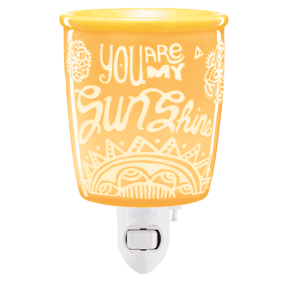 You are my Sunshine - Mini Scentsy Warmer (Wall Plug)