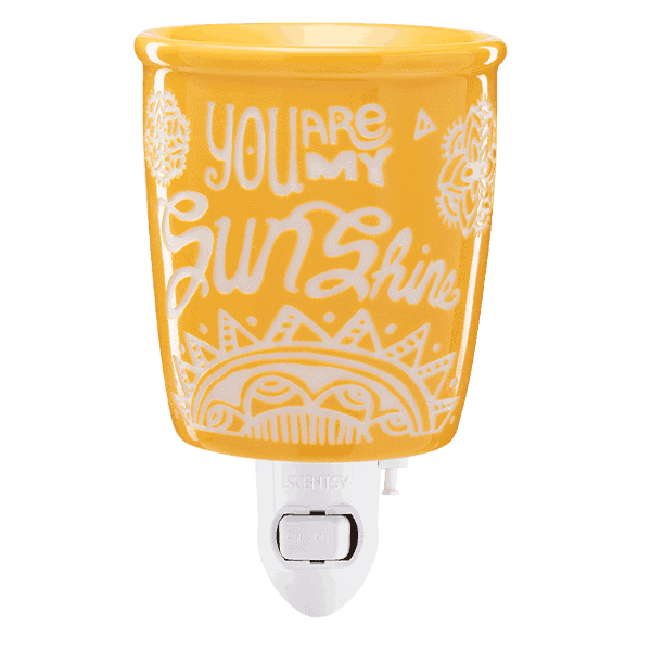 You are my Sunshine - Mini Scentsy Warmer (Wall Plug)
