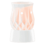 Alabaster Mini Warmer with Table Top Base