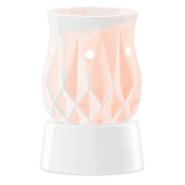 Alabaster Mini Warmer with Table Top Base