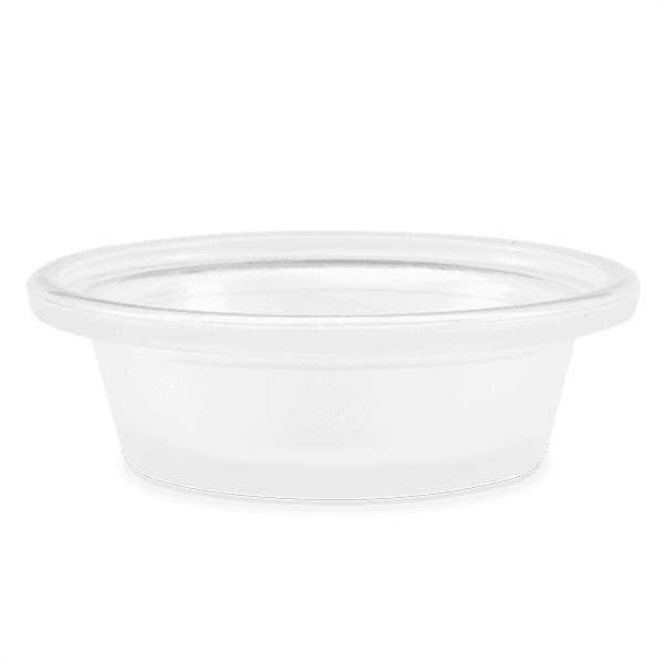 Clear plastic replacement dish with a wide, shallow bowl shape and a fitted rim, designed for the Himalayan Salt Replacement Dish warmer accessory