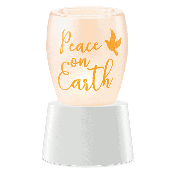 Peace on Earth Mini Table Top Warmer