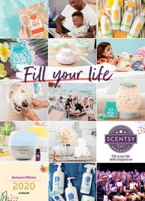Scentsy Australia Catalogue Cover Autumn Winter 2020