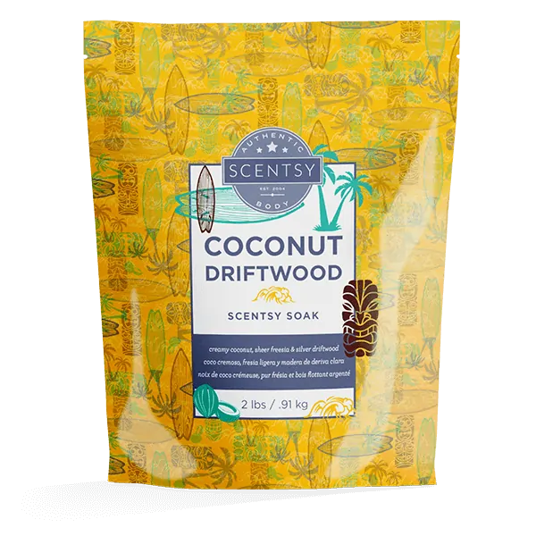 Coconut Driftwood Scentsy Soak