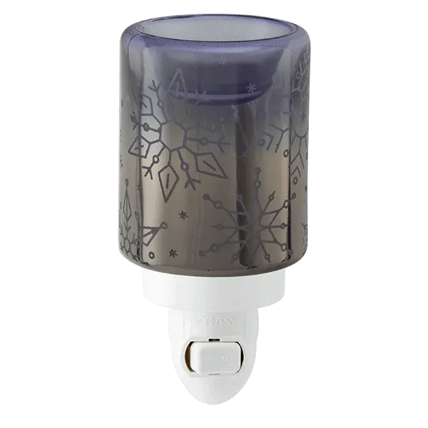 Crystal Christmas Mini Scentsy Warmer Wall Plug Off