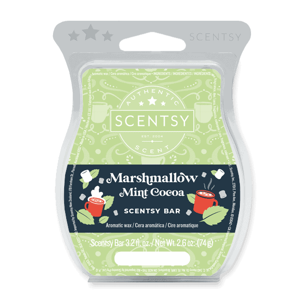 Marshmallow Mint Cocoa Scentsy Bar