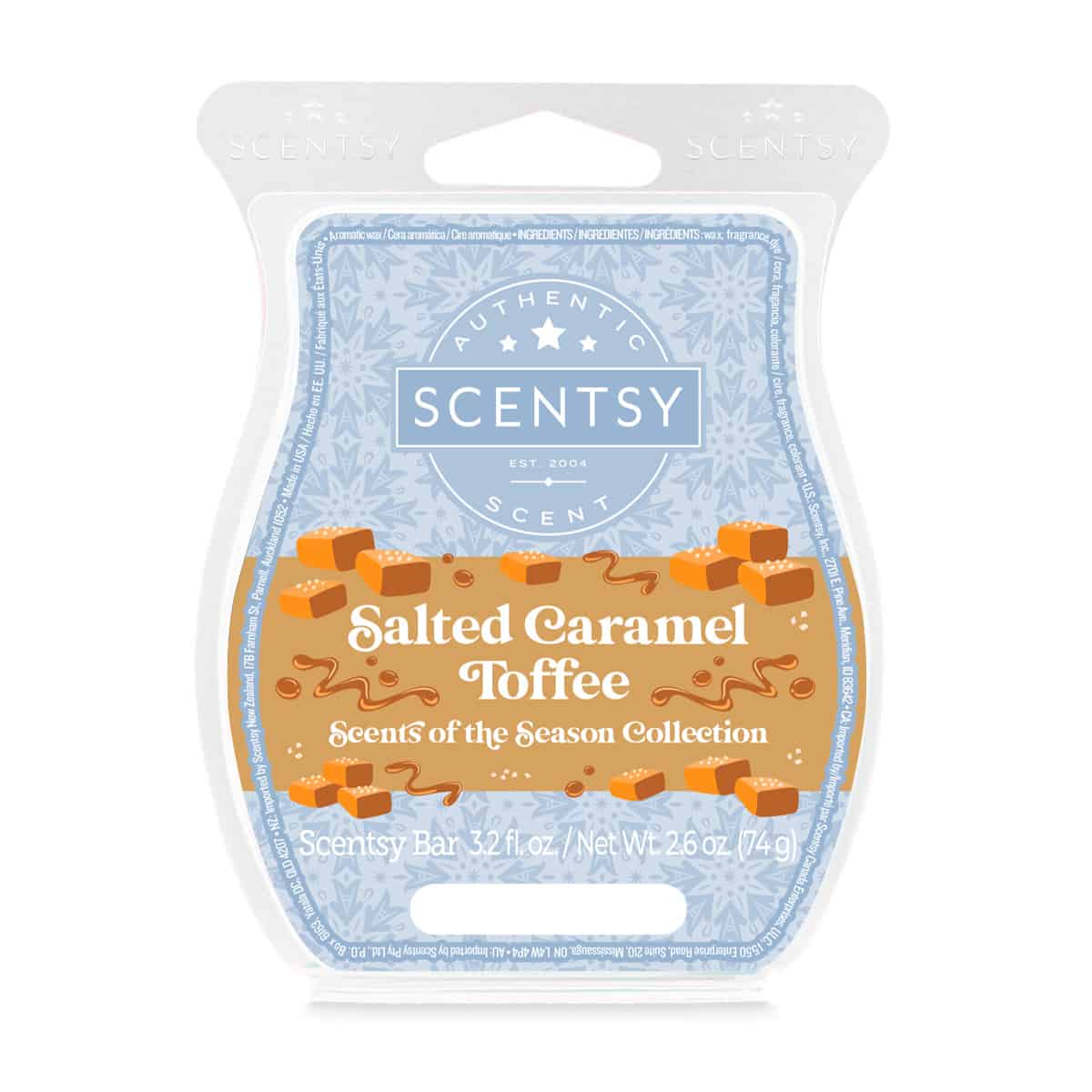 Salted Caramel Toffee Scentsy Bar