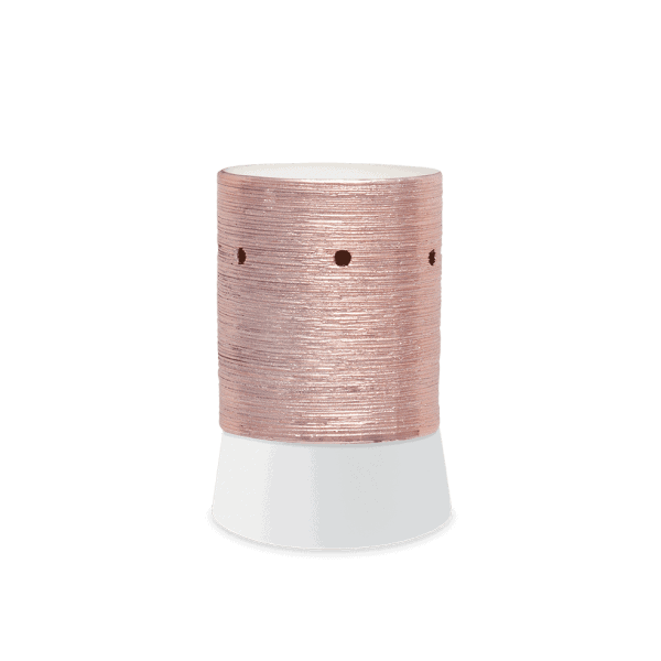 Etched Core - Rose Gold - Mini Scentsy Warmer (Table Top)