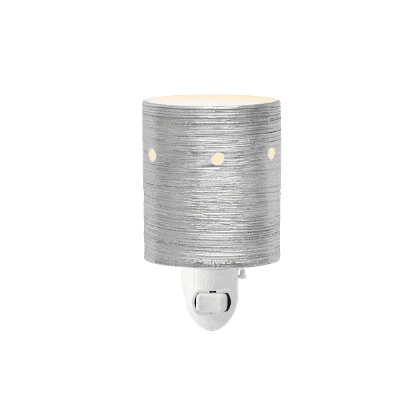 Etched Core - Silver - Mini Scentsy Warmer (Wall Plug)