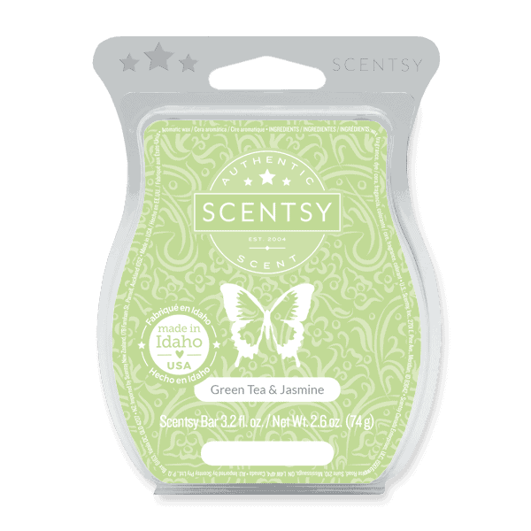 Green Tea & Jasmine Scentsy Bar