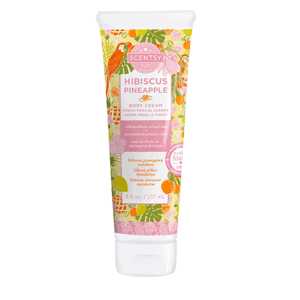 Hibiscus Pineapple Body Cream – Scentsy Australia Online Store