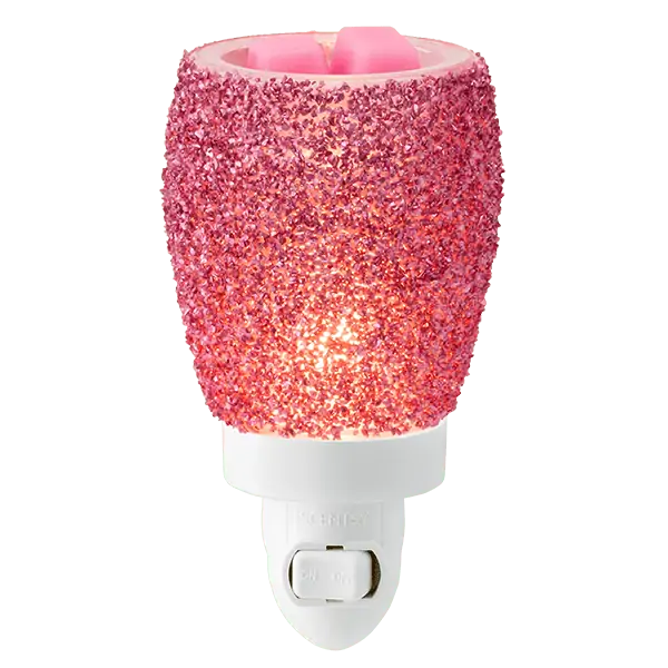 Glitter Magenta - Mini Scentsy Warmer (Wall Plug)