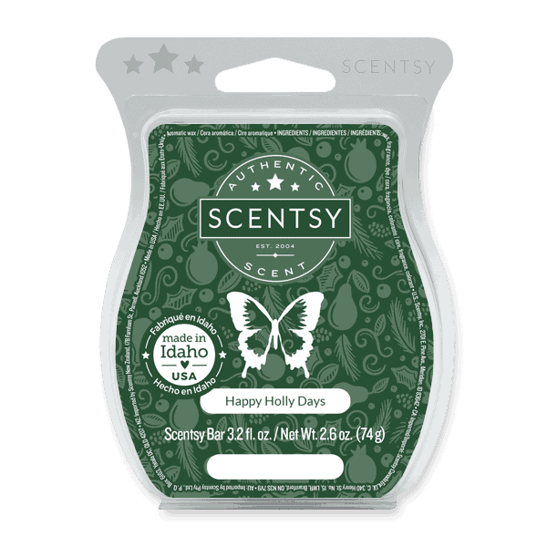 Happy Holly Days Scentsy Bar – Scentsy Australia Online Store