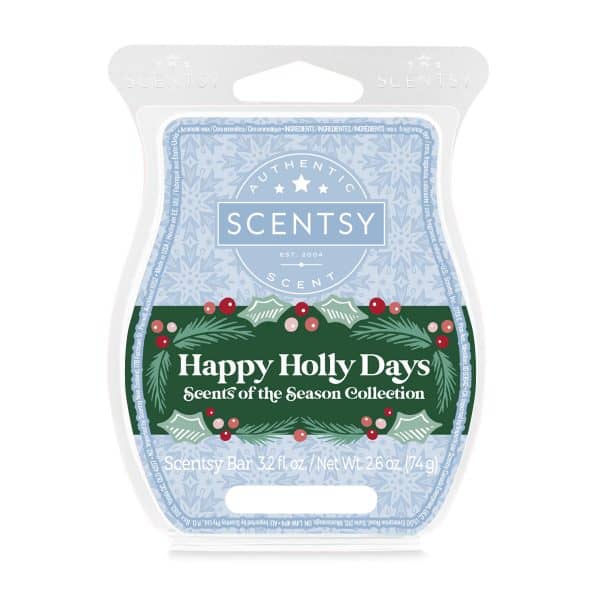 Happy Holly Days Scentsy Bar