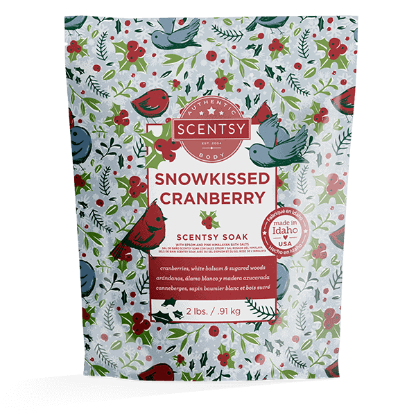 Snowkissed Cranberry Scentsy Soak