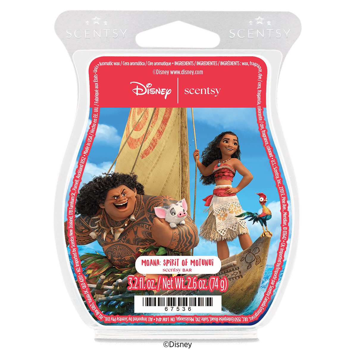 Moana: Spirit of Motunui Scentsy Bar