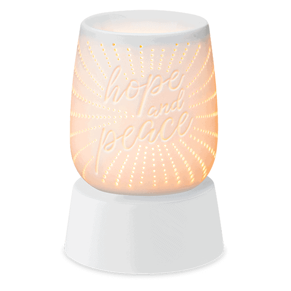 Hope & Peace - Mini Scentsy Warmer (Table Top)