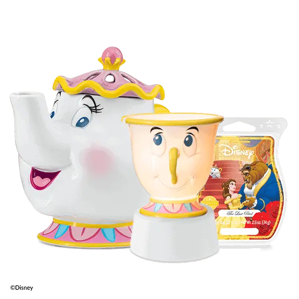 Scentsy Mrs. Potts Disney Beauty deals and the Beast Warmer