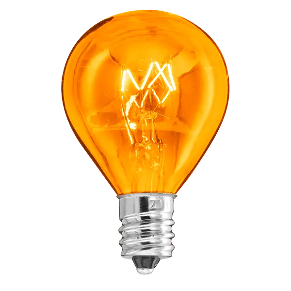 Orange 20w Light Bulb