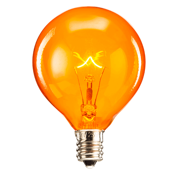Orange 25w Light Bulb