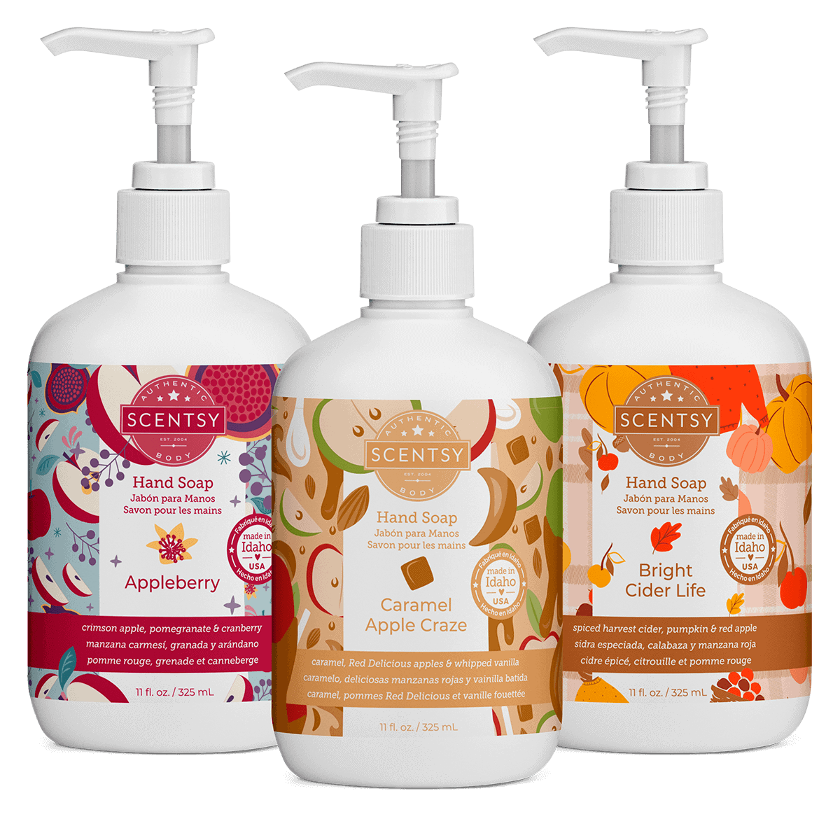 Harvest Hand Soap 3-pack