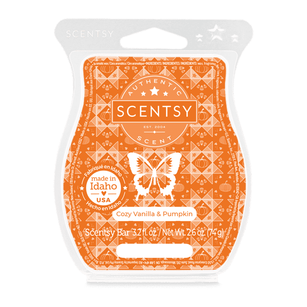 Cozy Vanilla & Pumpkin Scentsy Bar