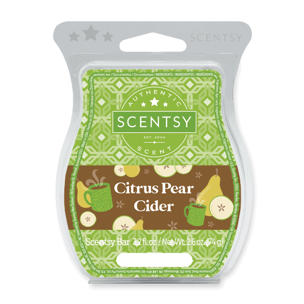 Citrus Pear Cider Scentsy Bar