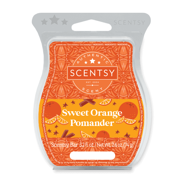 Sweet Orange Pomander Scentsy Bar