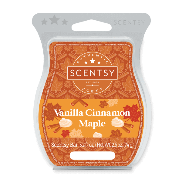 Vanilla Cinnamon Maple Scentsy Bar