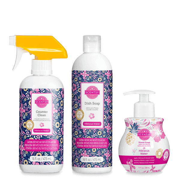 Hibiscus Water Clean & Hand Soap Bundle