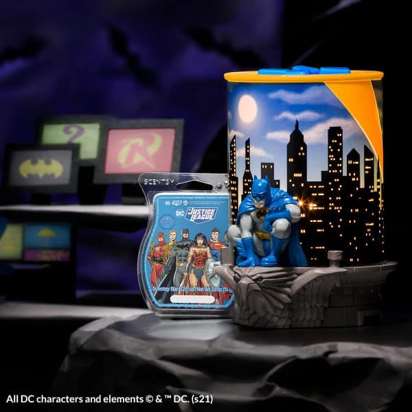 Batman Scentsy Warmer and Wax Bar
